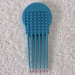 Vintage 80s/90s Mebco Twice Dipped Lifstix Wide Tooth Volume Pick Comb
